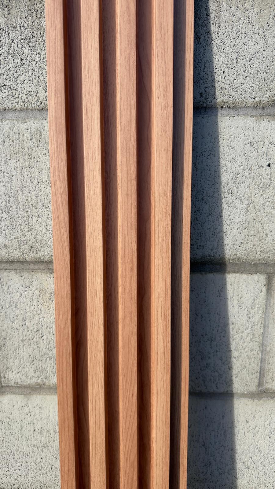 Fluted WPC Panel - Light Oak Color