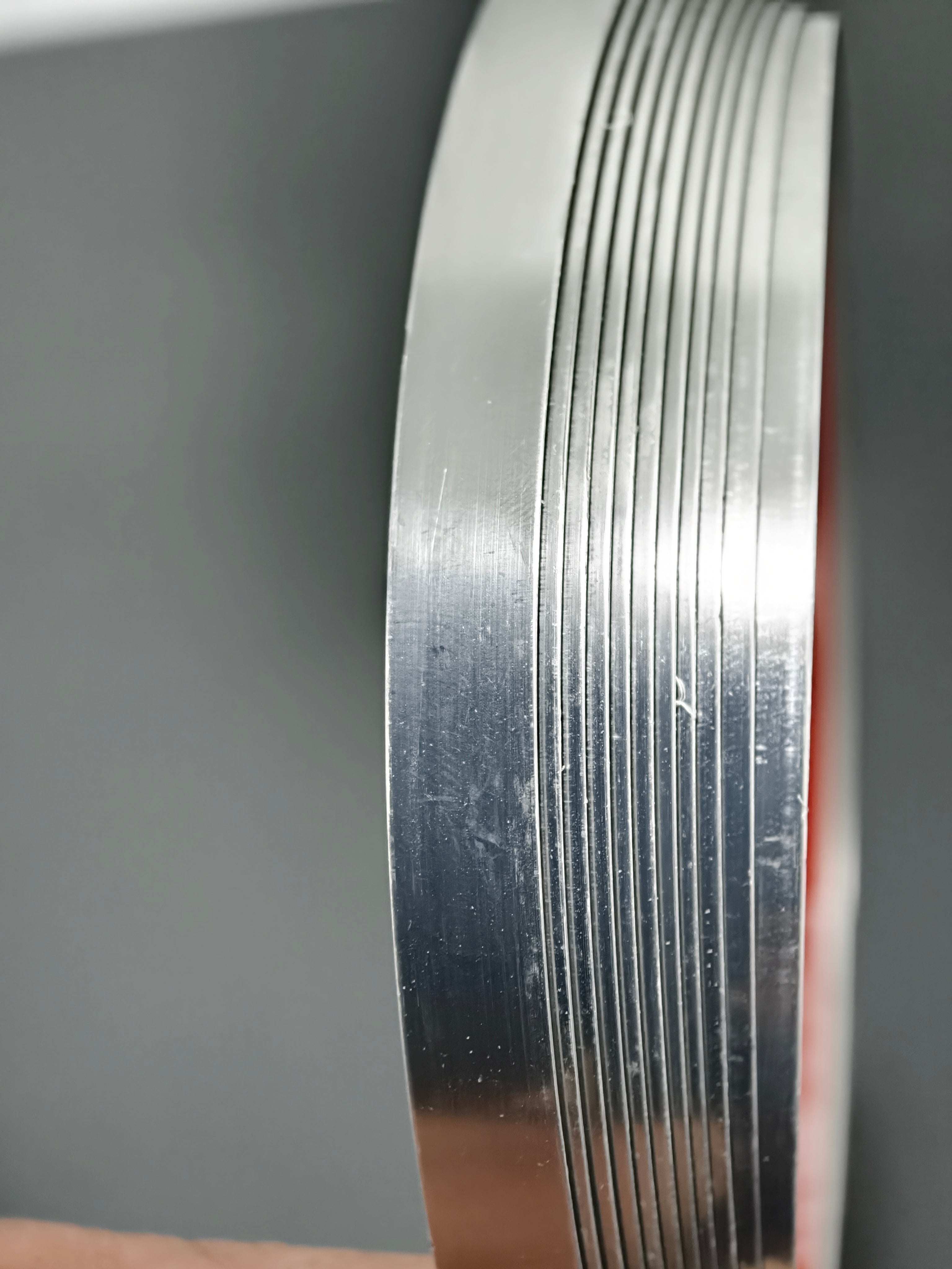 Stainless steel decorative self adhesive strip