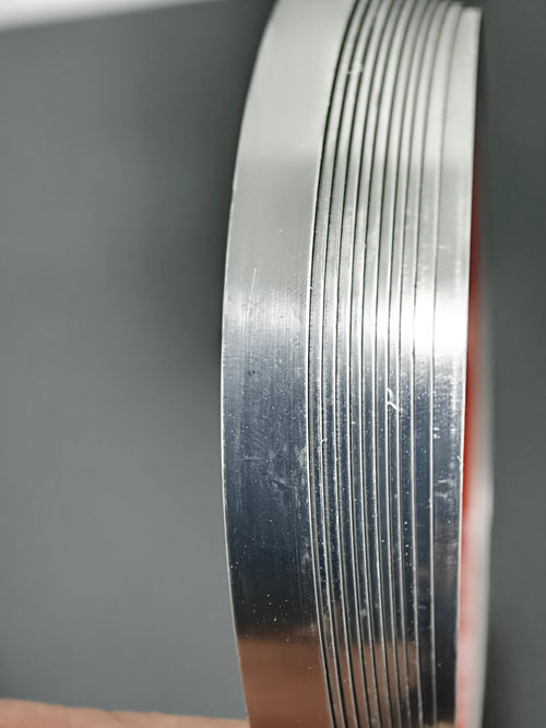 Stainless steel decorative self adhesive strip